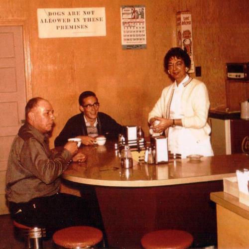 Discovery Mine coffee shop operator Clem Salo, 1960-1969 (Clem Salo Collection)